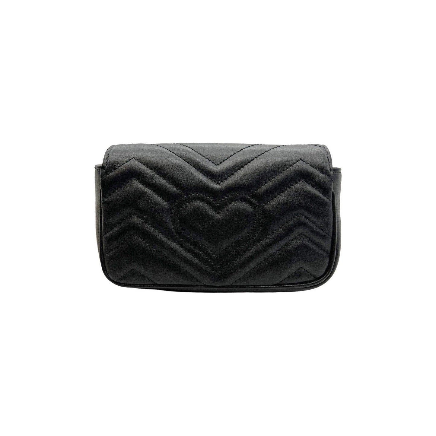 Luxury Gucci Super Mini GG Marmont Matelassé Bag