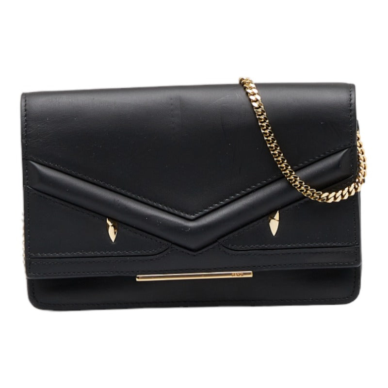 Luxury FendiLeather Bag Bugs Wallet on Chain - '10s