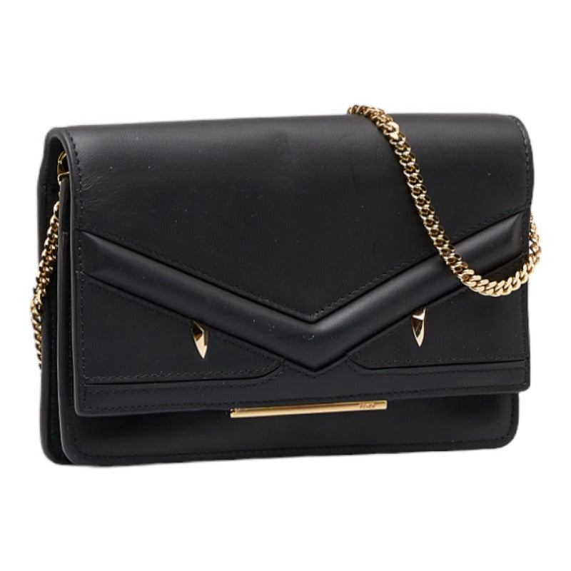 Luxury FendiLeather Bag Bugs Wallet on Chain - '10s