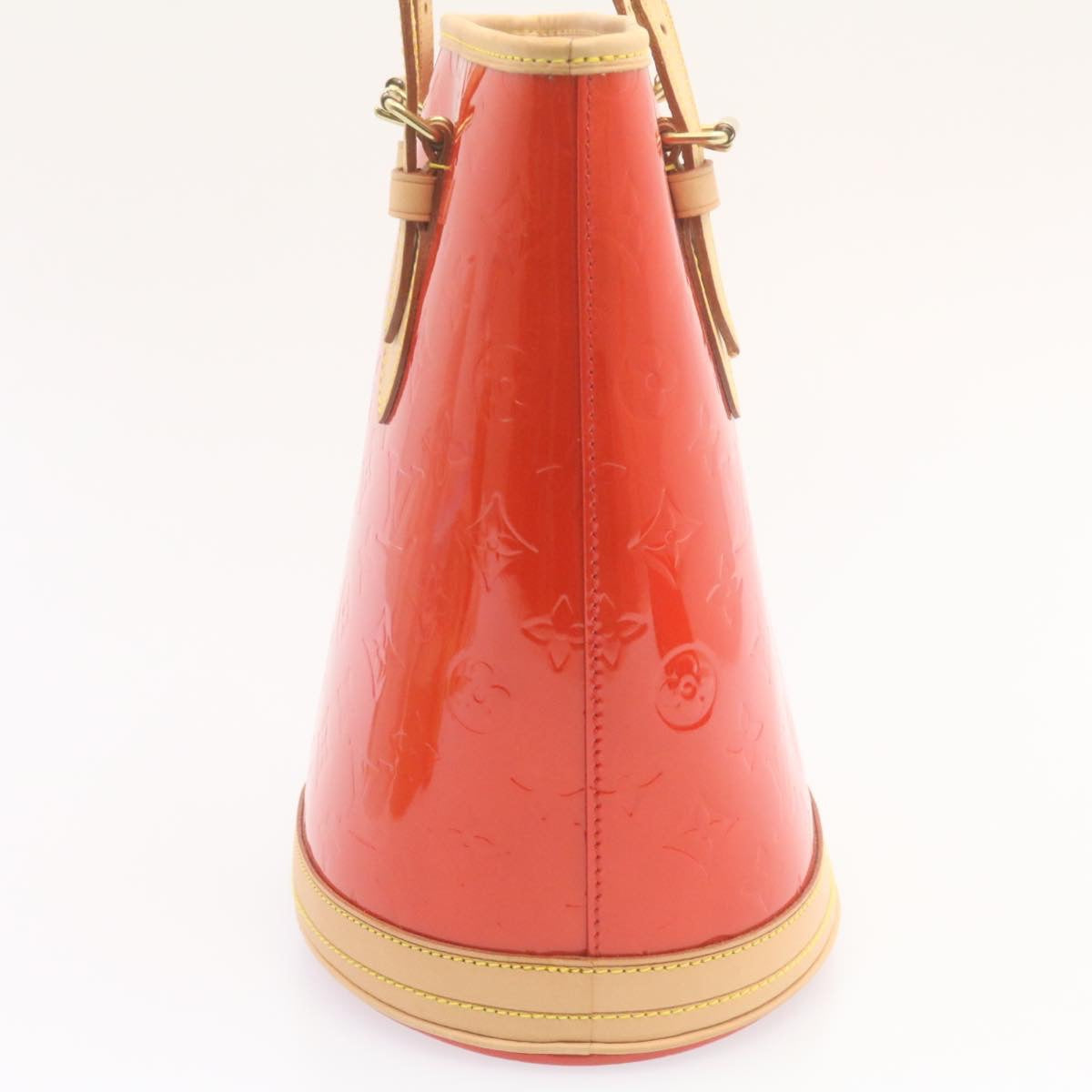 LOUIS VUITTON Monogram Vernis Bucket PM Shoulder Bag SP Order Rouge 22324S