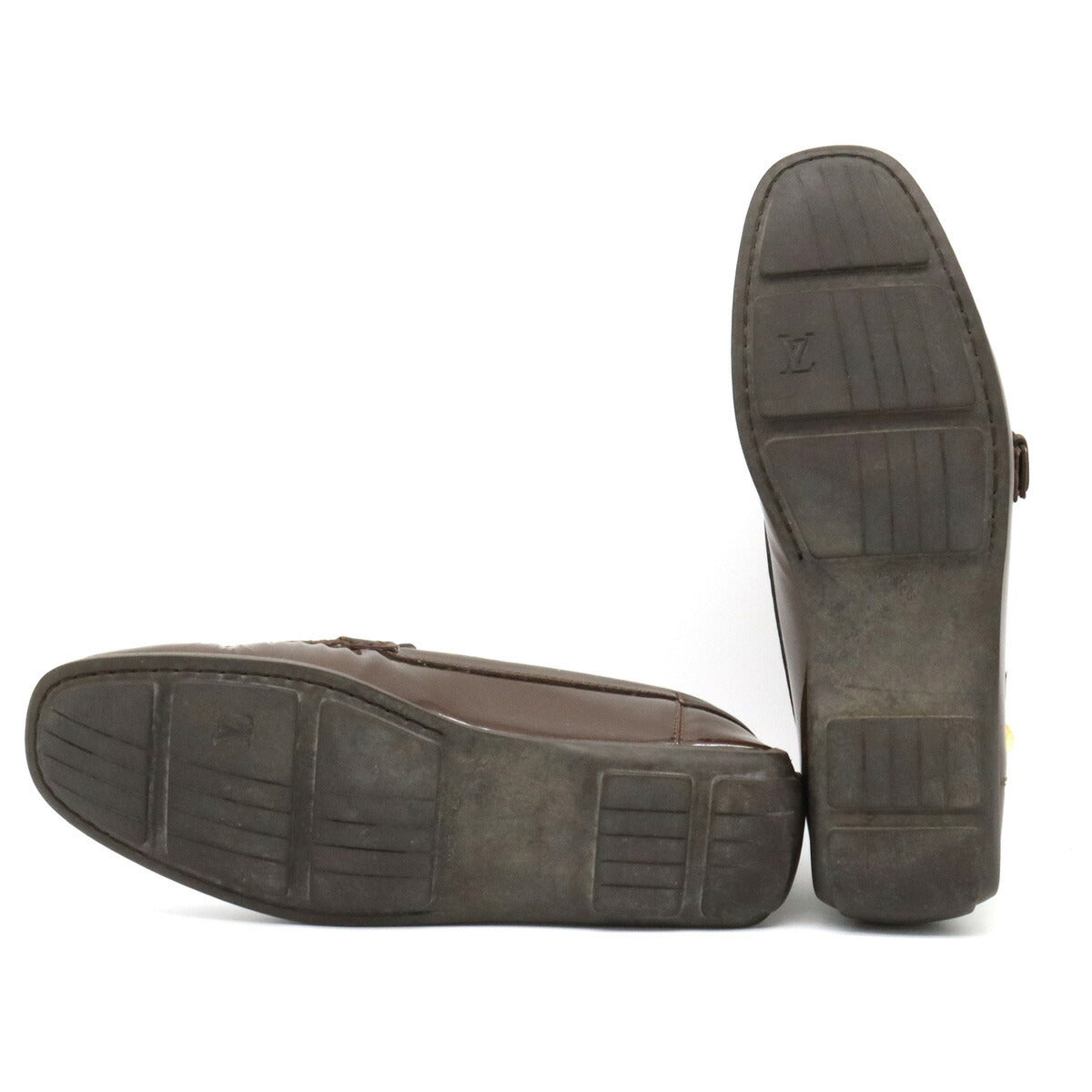 Louis Vuitton Driving Shoes Brown Loafers