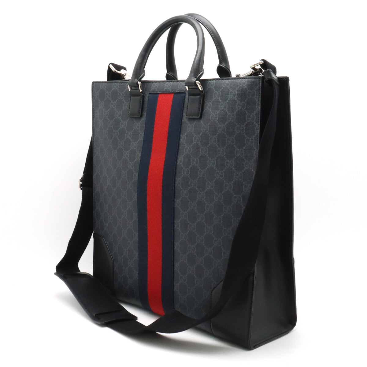 Luxury Gucci Trending 2025 GG Supreme Angry Cat Tote Bag 2WAY