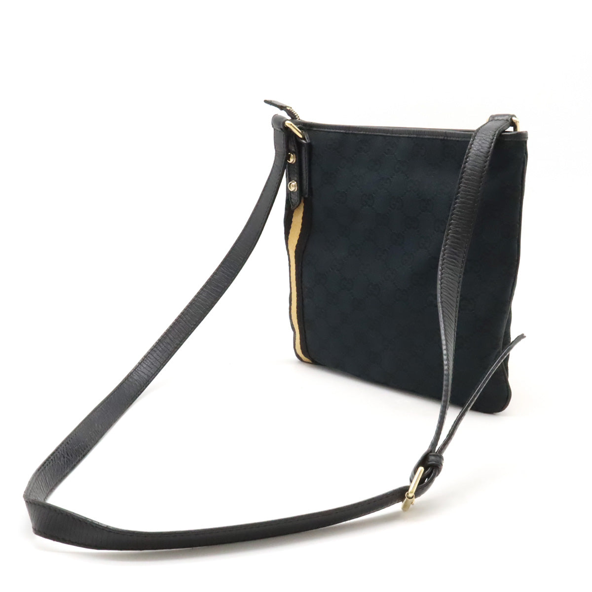Luxury Gucci Trending 2025 GG Canvas Leather Shoulder Bag 144388