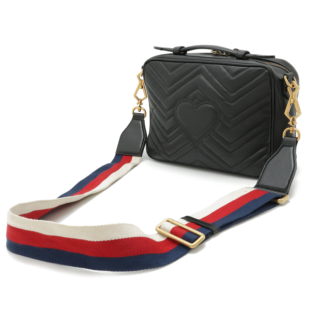 Luxury Gucci Trending 2025 GG Marmont Quilted Leather Handbag