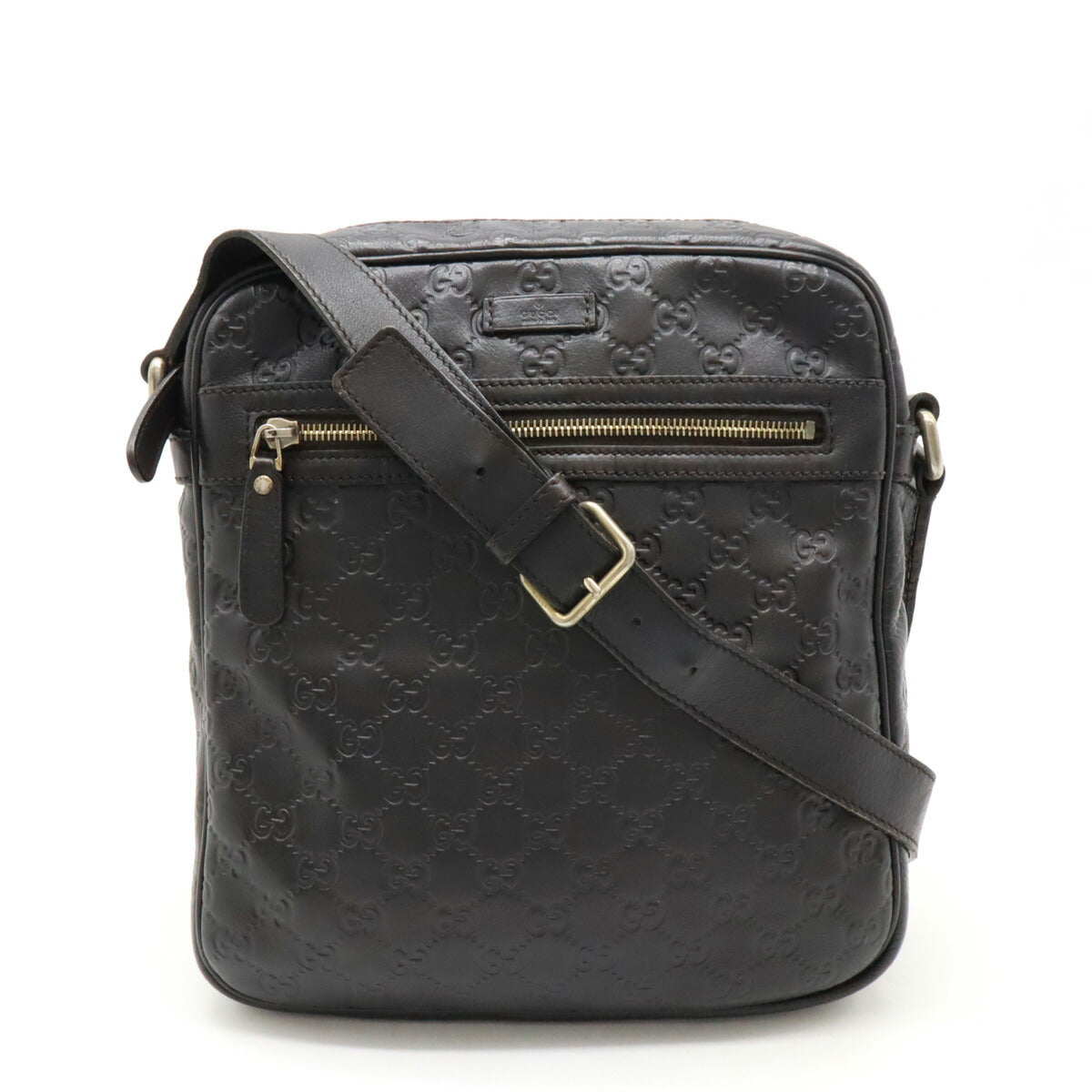 Luxury Gucci Trending 2025 Leather Shoulder Bag Dark Brown