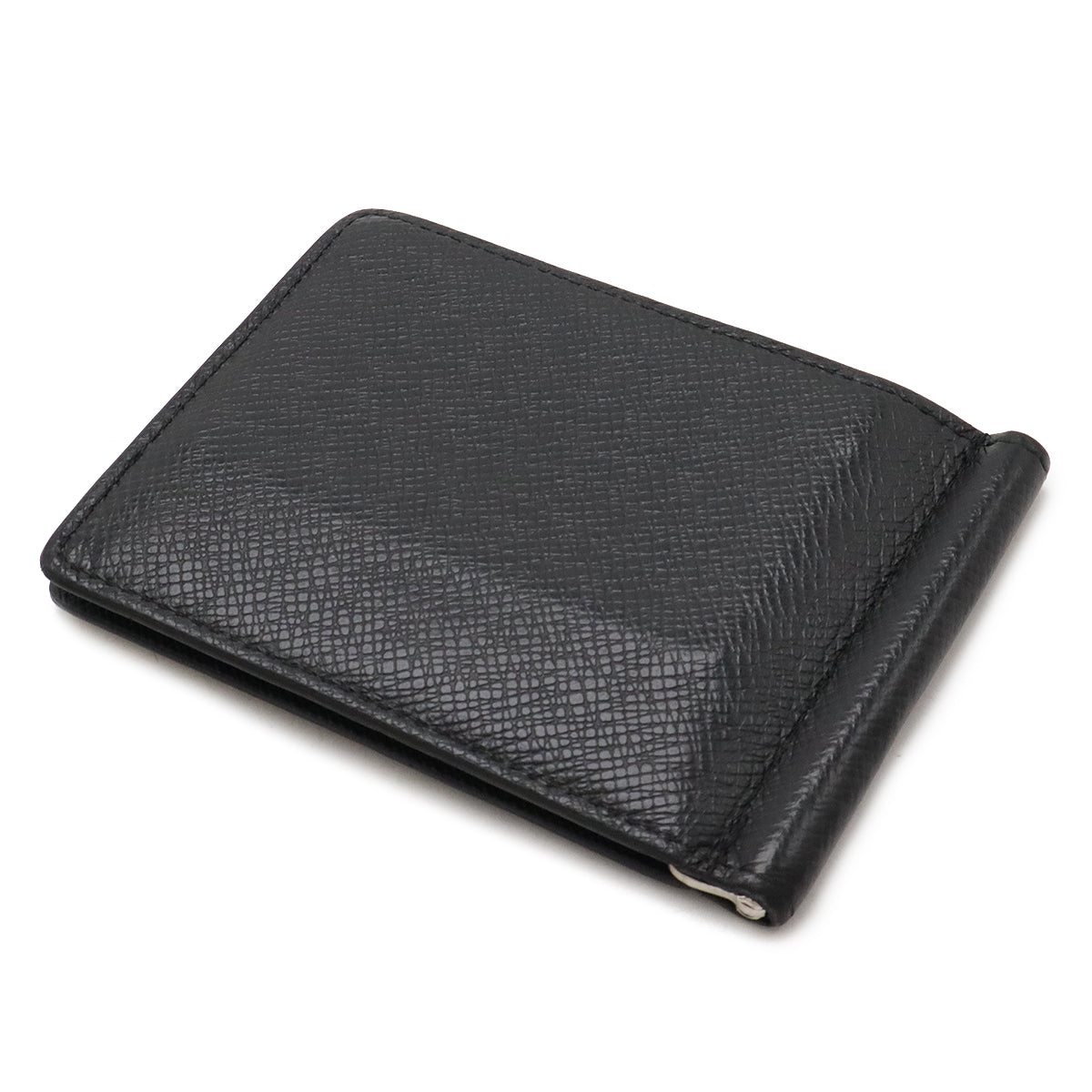 Louis Vuitton Taiga Leather Bifold Wallet Money Clip M62978