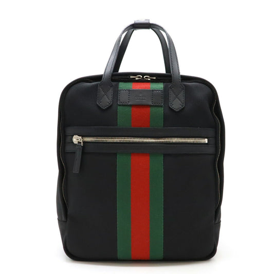 Luxury Gucci Trending 2025 Techno Canvas Leather Backpack