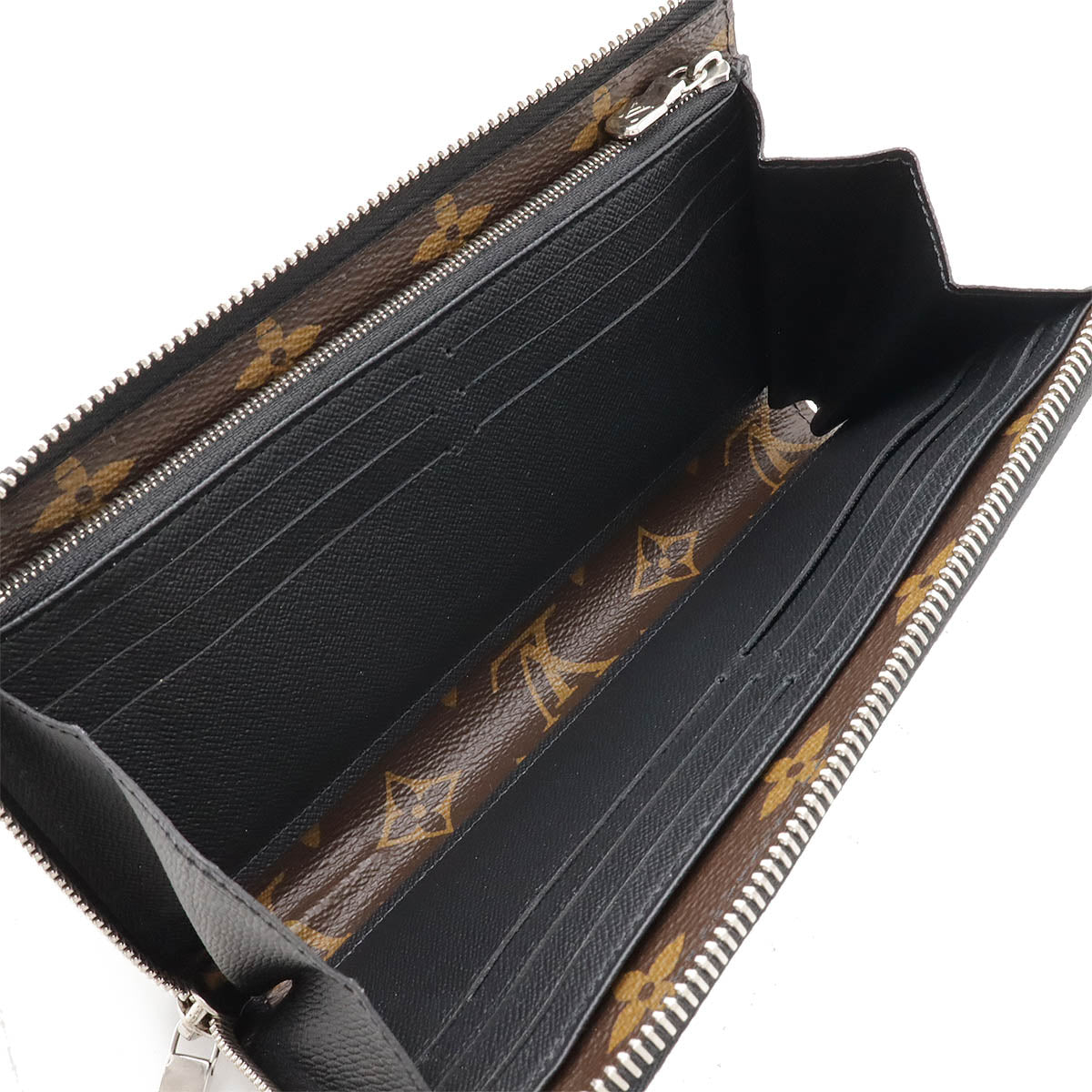 Louis Vuitton Monogram Macassar Zippy Long Wallet M69407