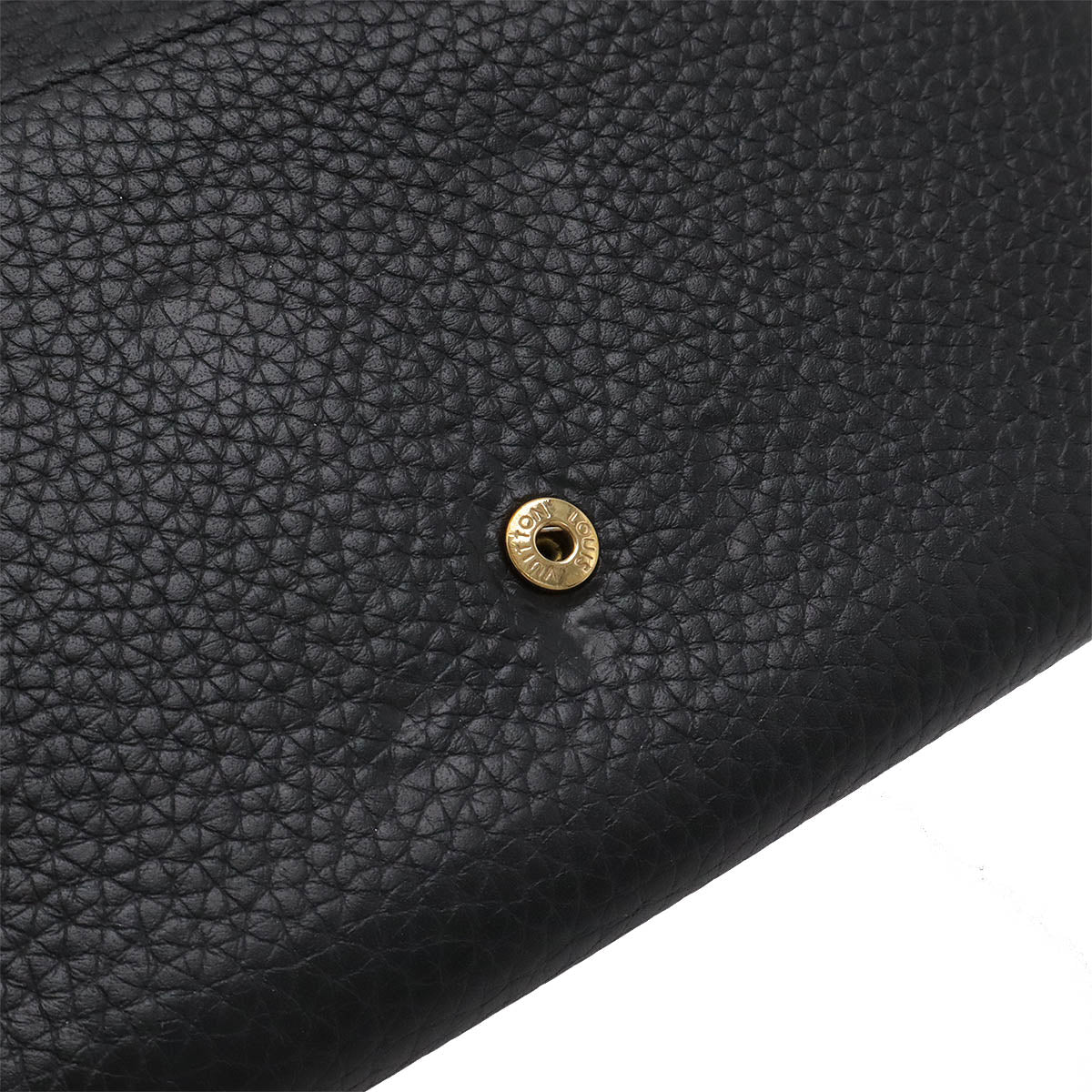 Louis Vuitton Capucines Bifold Wallet Black