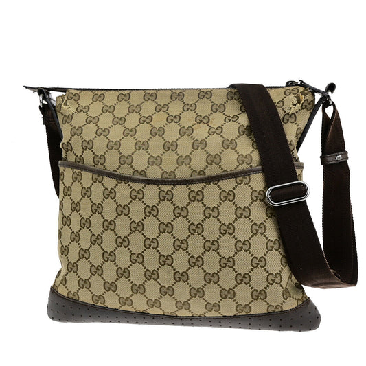 Luxury Gucci Trending 2025 Gg Canvas  Canvas Shoulder Bag ()