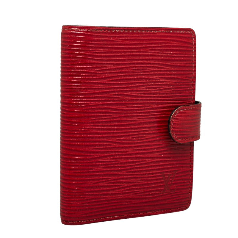 Louis Vuitton Leather Mini Agenda Notebook Cover R20077
