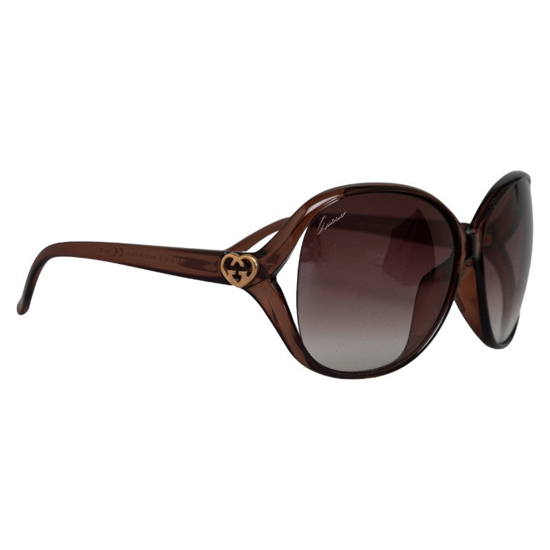 Luxury Gucci Trending 2025 Butterfly Sunglasses GG3525/K/S Brown Women's