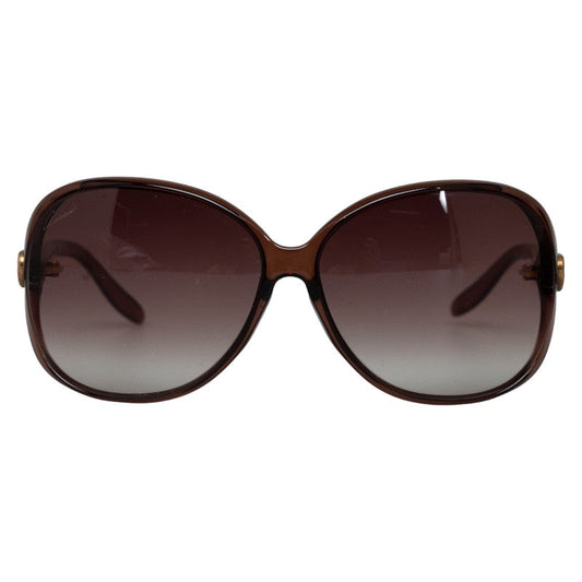 Luxury Gucci Trending 2025 Butterfly Sunglasses GG3525/K/S Brown Women's