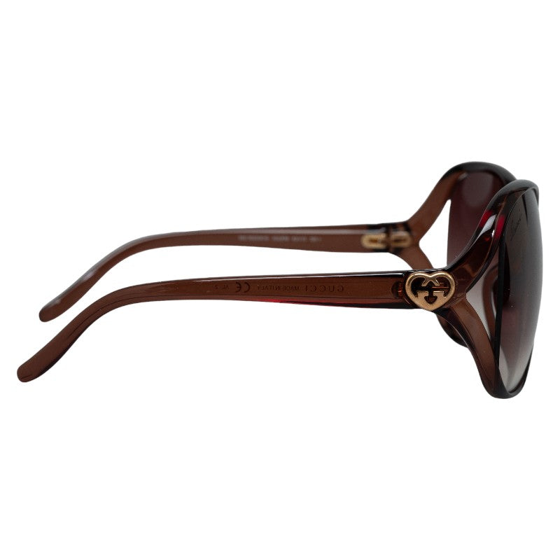 Luxury Gucci Trending 2025 Butterfly Sunglasses GG3525/K/S Brown Women's
