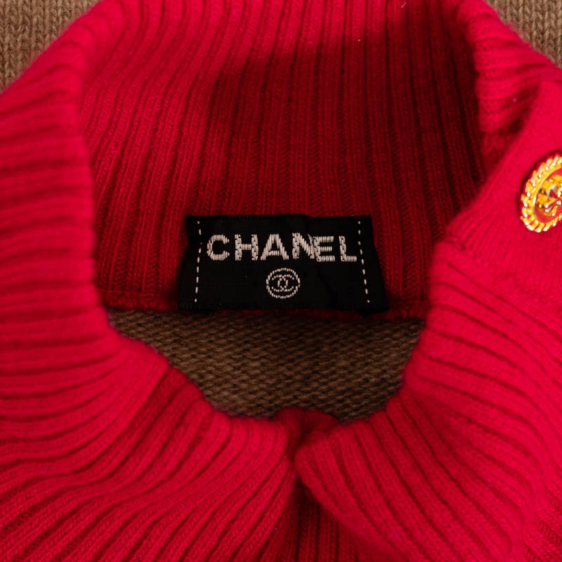 Chanel Cashmere Bicolor Sweater