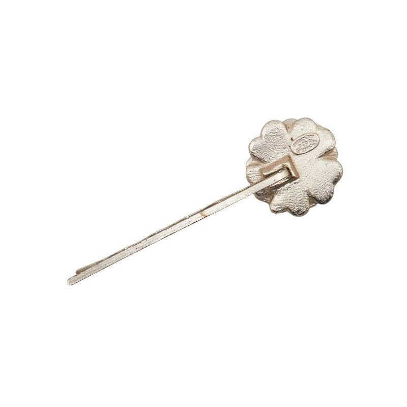 Chanel Metal Coco Mark Flower Hairpin