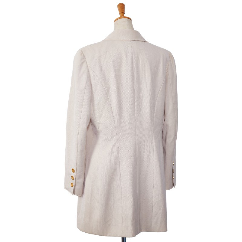 Chanel Wool Long Double Tailored Jacket