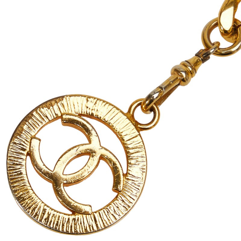 Chanel Vintage Coco Mark Chain Belt Gold