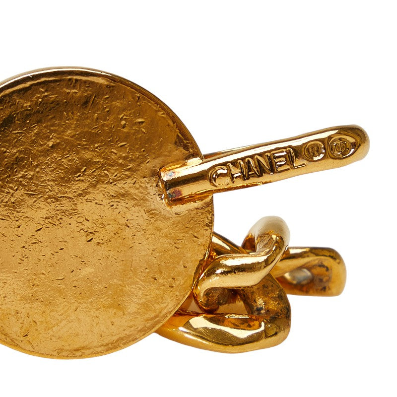 Chanel Vintage Coco Mark Chain Belt Gold