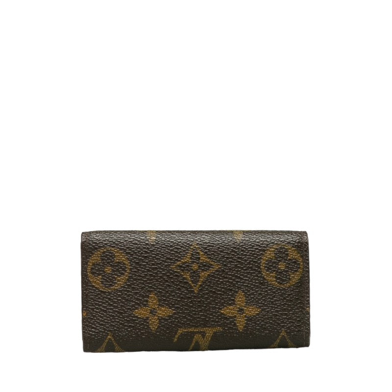 Louis Vuitton Monogram Multicles 4 Key Case M62631 Brown PVC Leather