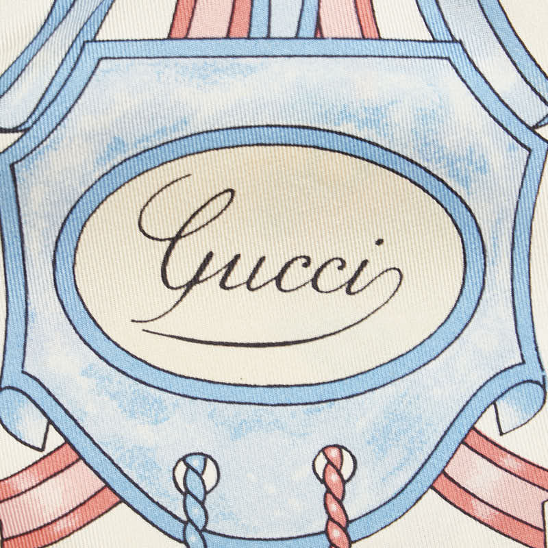Luxury Gucci Trending 2025 Silk Botanical Pattern Scarf