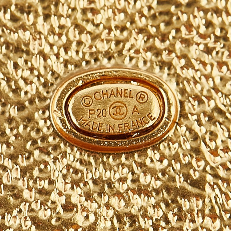 Chanel Gold Silver Plated Brooch