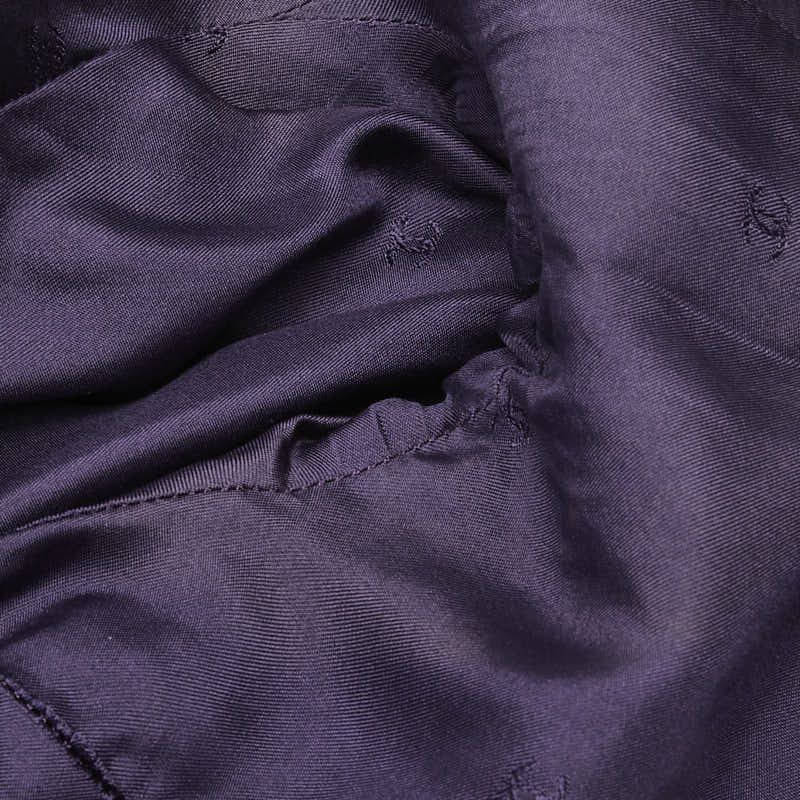 Chanel Vintage Coco Mark Jacket Purple