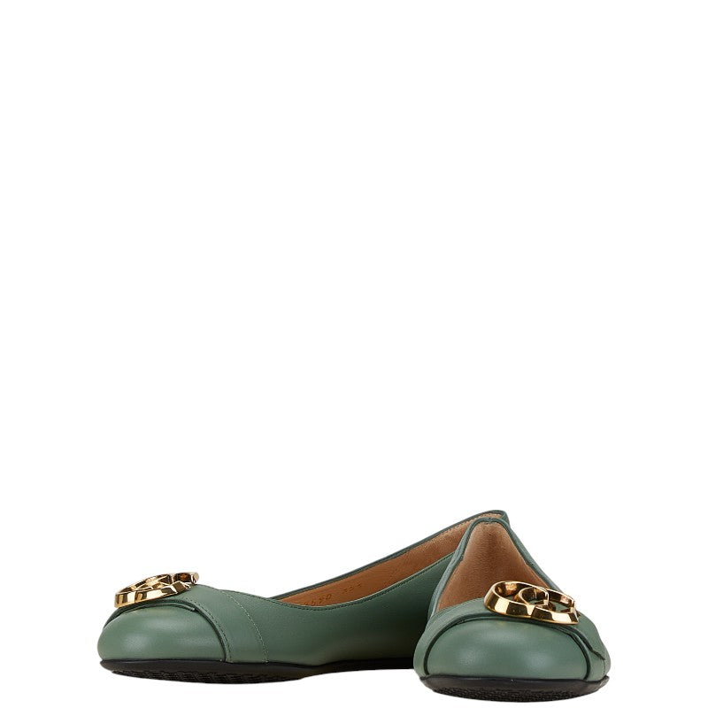 Luxury Gucci Trending 2025 GG Marmont Leather Flat Shoes