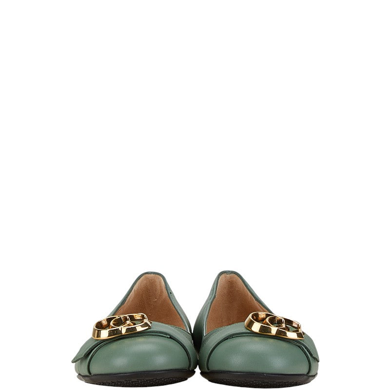Luxury Gucci Trending 2025 GG Marmont Leather Flat Shoes