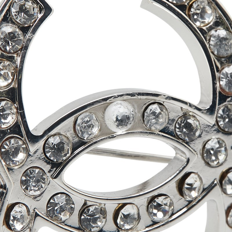 Chanel Coco Mark Rhinestone Brooch