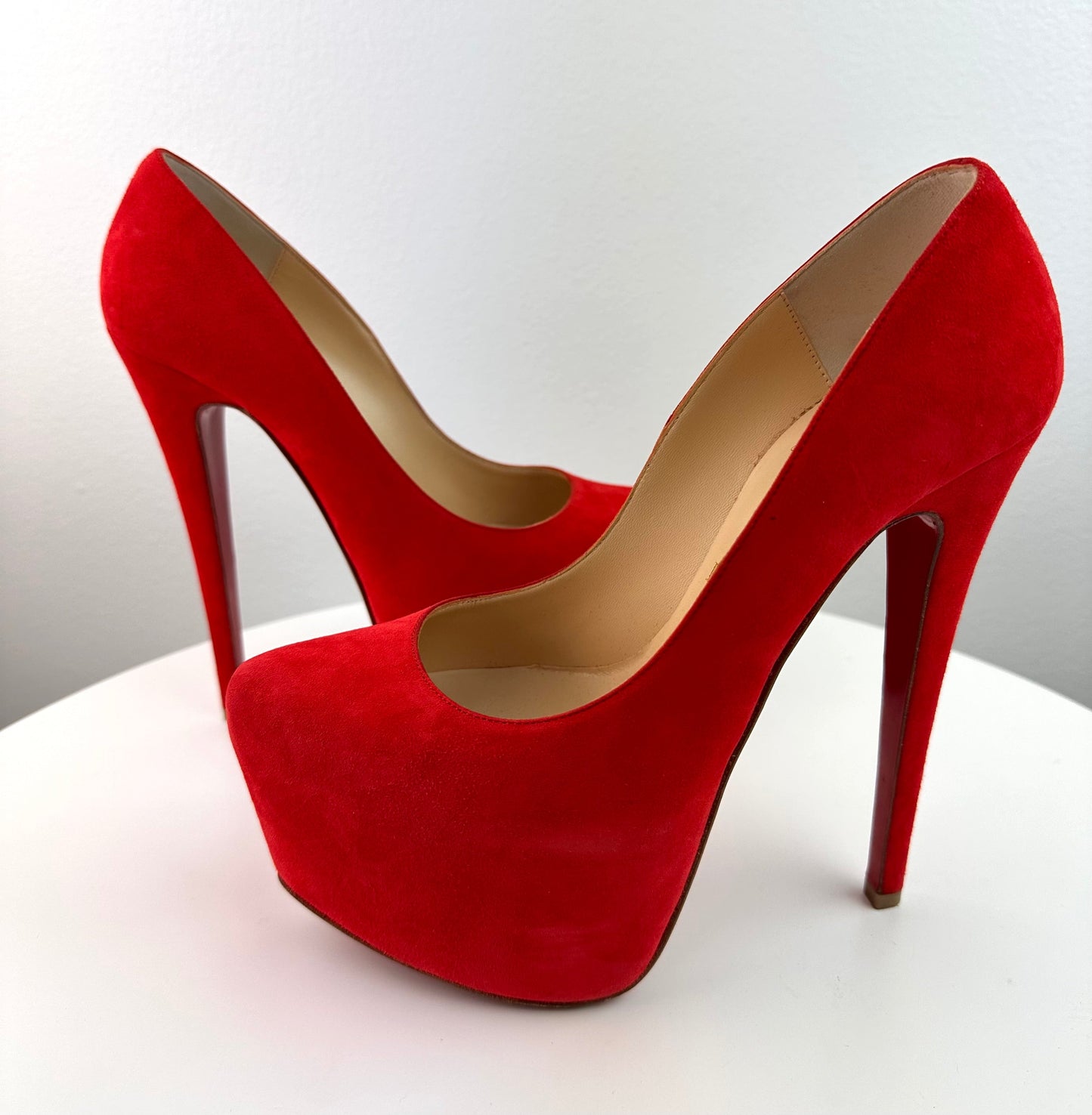 Christian Louboutin Daffodile Red 160mm