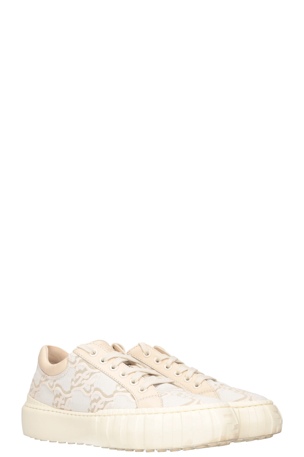 Luxury Fendi Sneakers FF Karligraphy