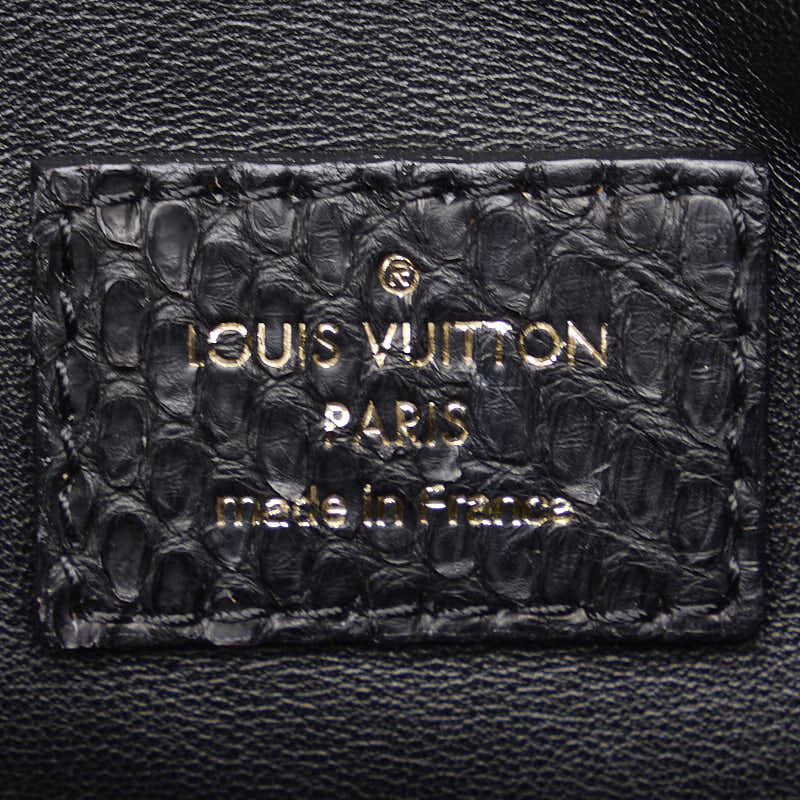 Louis Vuitton Monogram Pearson Artsy MM Shoulder Bag N90885 Black PVC Leather  Louis Vuitton