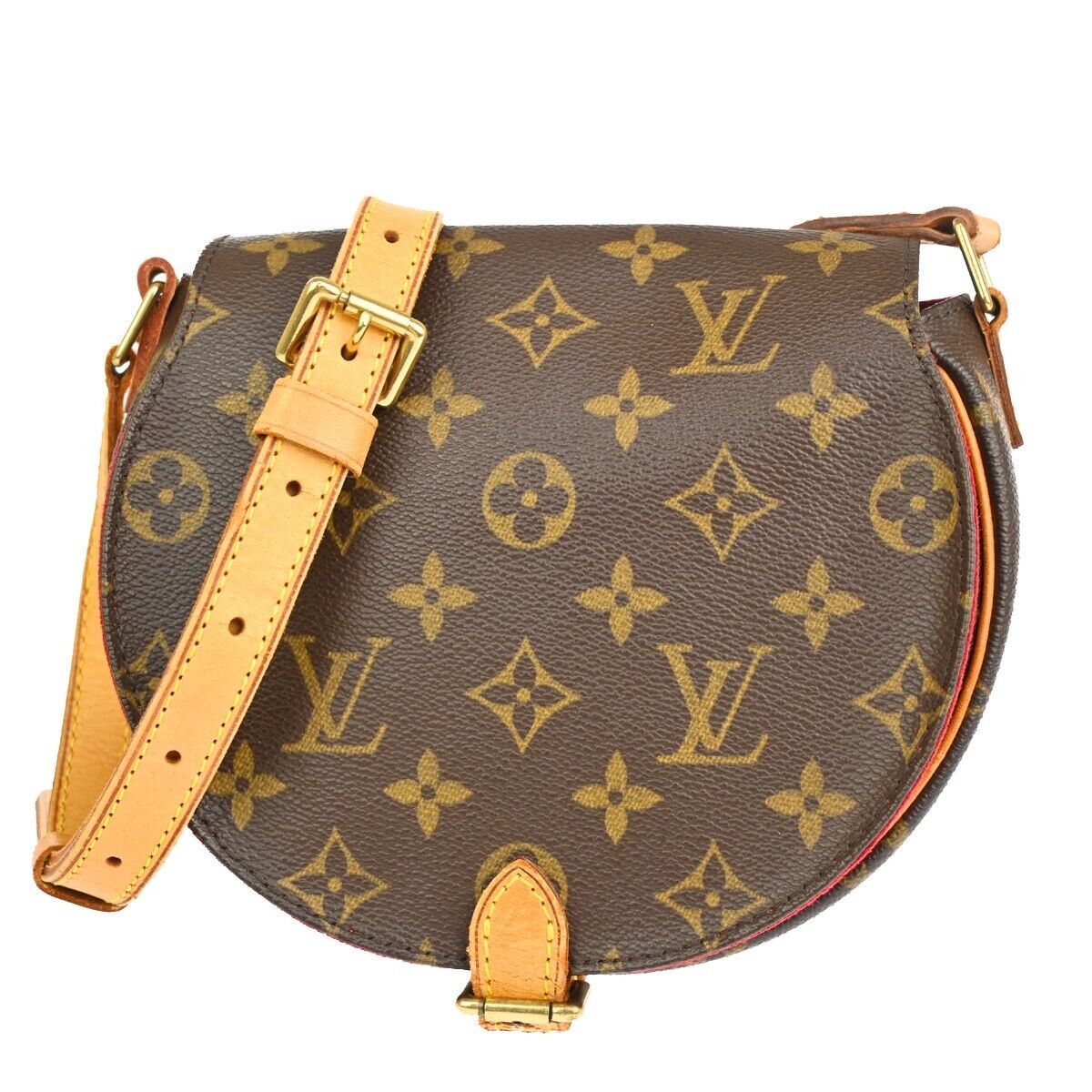 Louis Vuitton Tambourine  Canvas Shoulder Bag ()