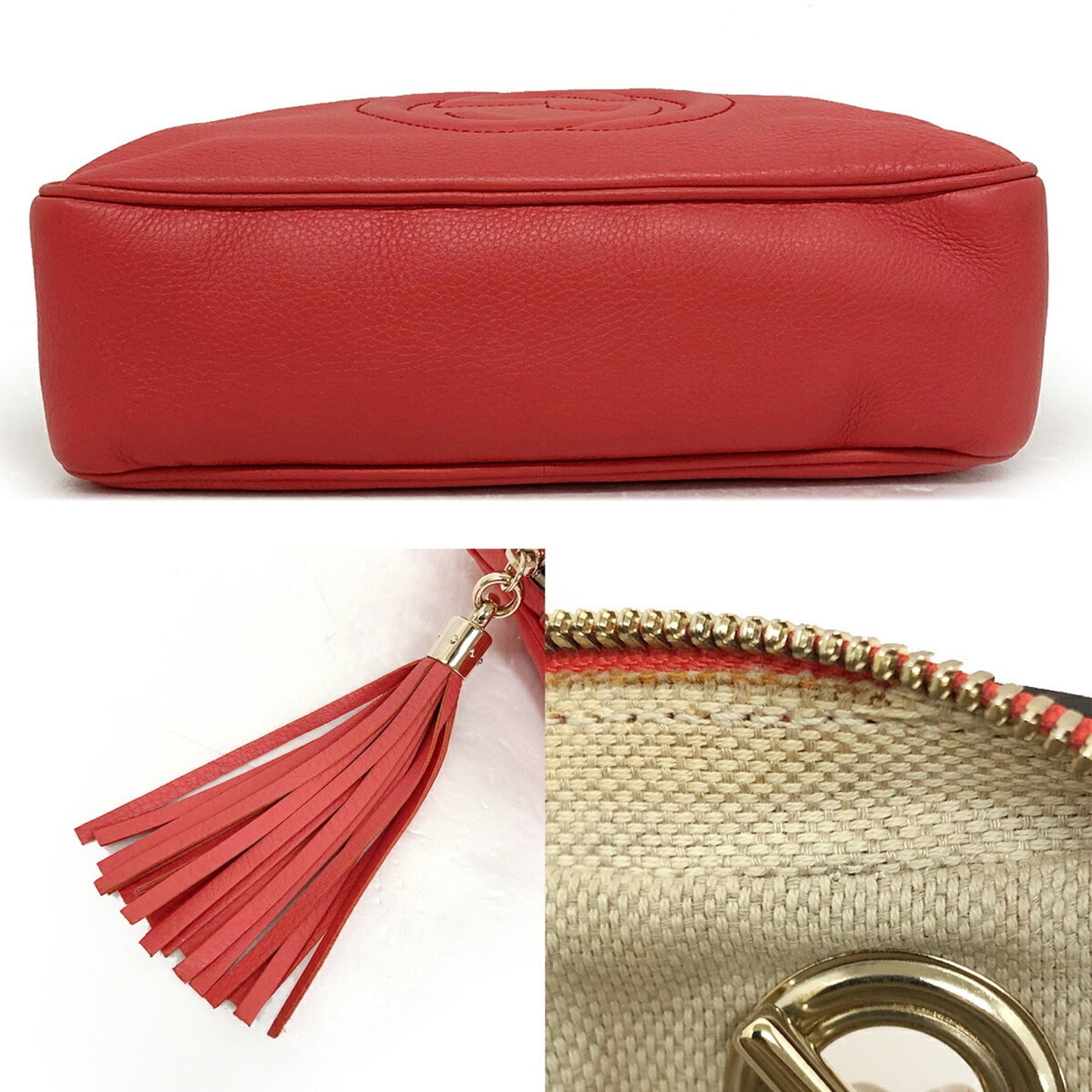 Gucci Soho  Leather Shopper Bag ()