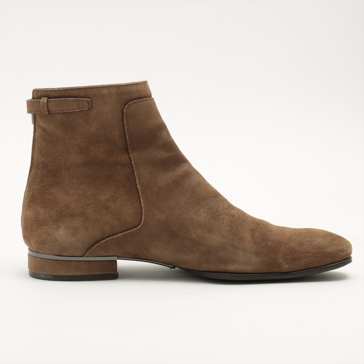Louis Vuitton Sued Boots  Size Men Brown NI0141
