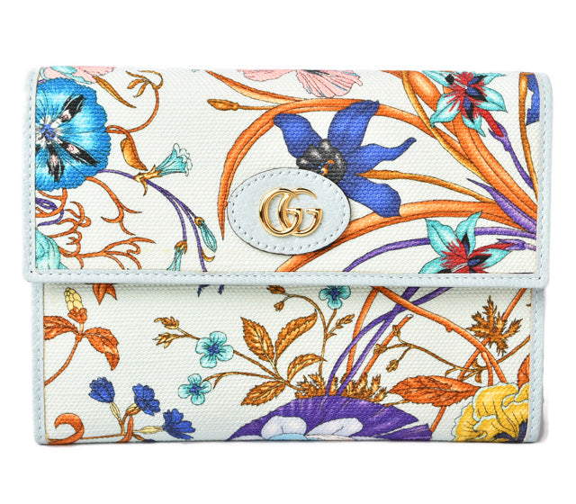 Luxury Gucci Trending 2025 Canvas/Leather Document Case Clutch Bag
