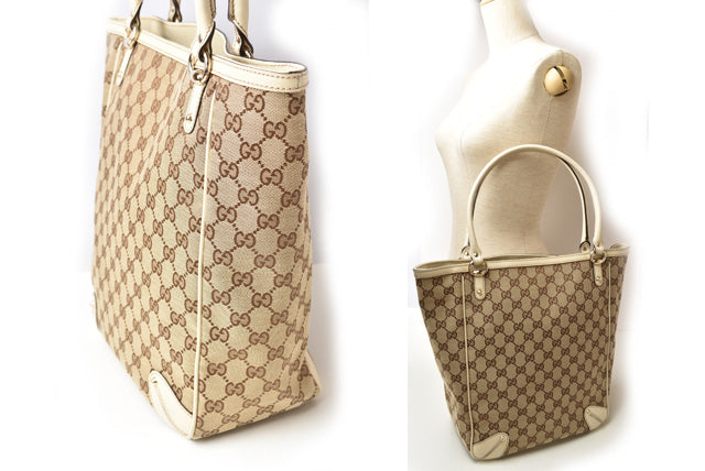 Luxury Gucci Trending 2025 GG Canvas Shopping Tote Bag 161128
