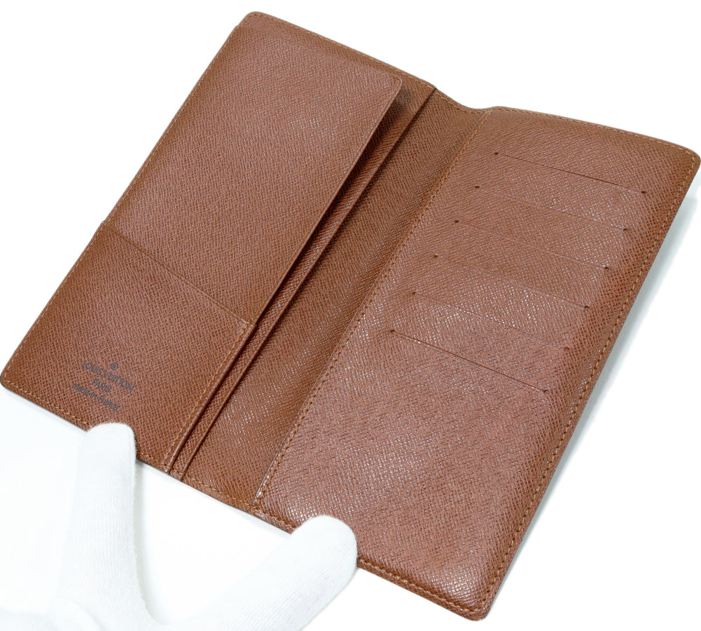 Louis Vuitton Monogram Canvas Long Wallet M61823