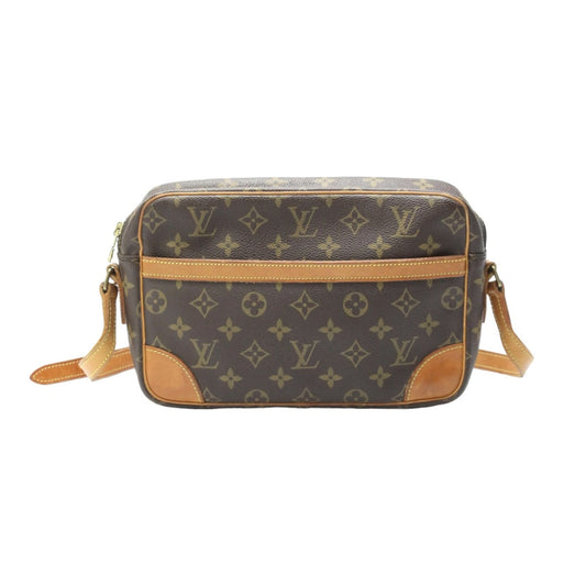 LOUIS VUITTON Shoulder Bag M51274 Monogram canvas Brown Trocadero27 Monogram Crossbody ()