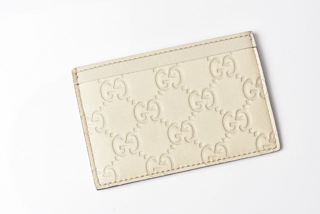Luxury Gucci Trending 2025 Leather Card Case/Business Card Holder/Pass Case 163233