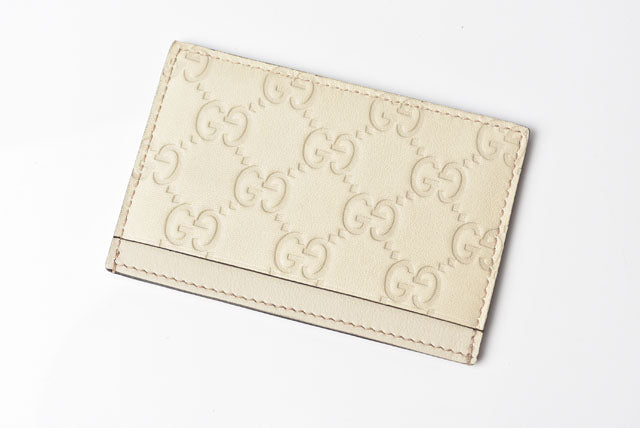 Luxury Gucci Trending 2025 Leather Card Case/Business Card Holder/Pass Case 163233