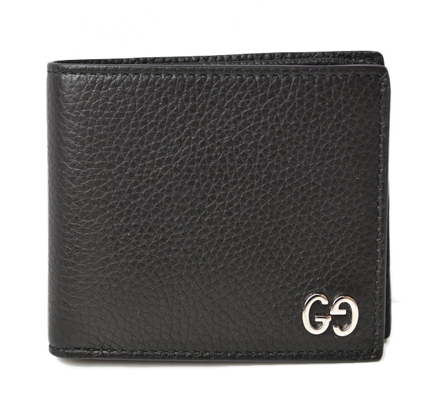 Luxury Gucci Trending 2025 Black Calf Leather Wallet 473916