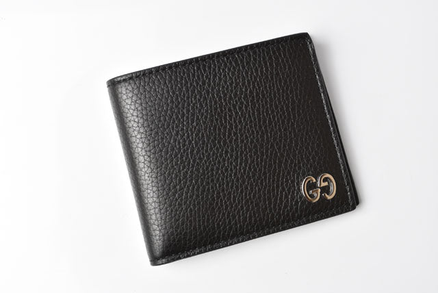 Luxury Gucci Trending 2025 Black Calf Leather Wallet 473916