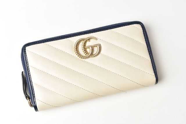 Luxury Gucci Trending 2025 GG Marmont Quilted Leather Long Wallet 573810