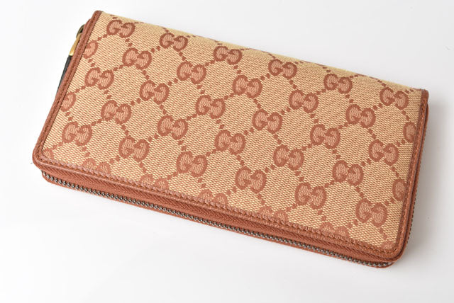 Luxury Gucci Trending 2025 Canvas/Leather Long Wallet 547791