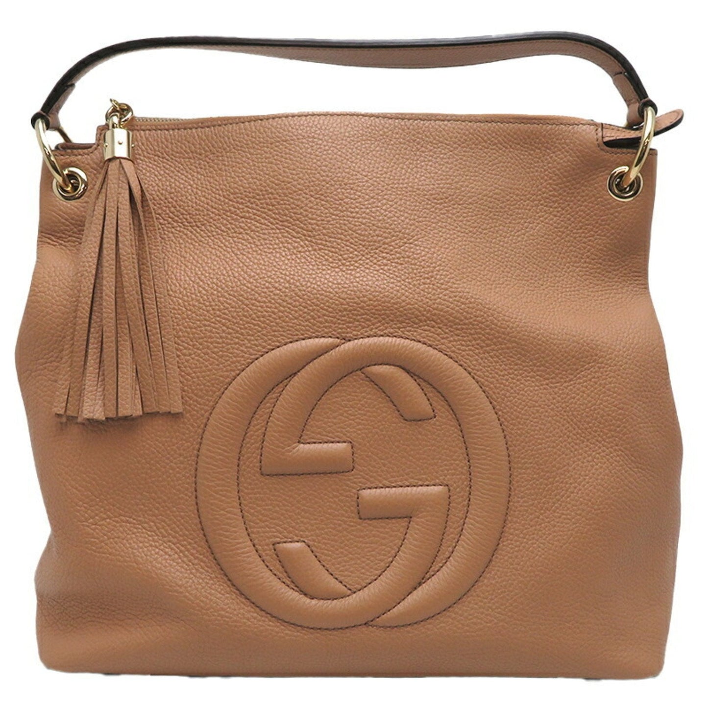 Luxury Gucci Trending 2025 Soho  Leather Tote Bag ()