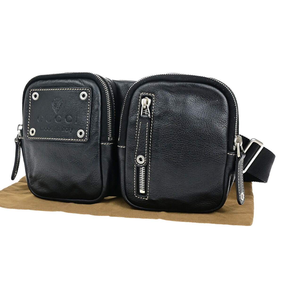 Luxury Gucci Trending 2025  Leather Shoulder Bag