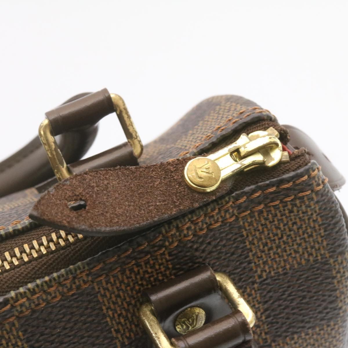 LOUIS VUITTON Damier Ebene Mini Speedy Hand Bag SP Order LV 23260S