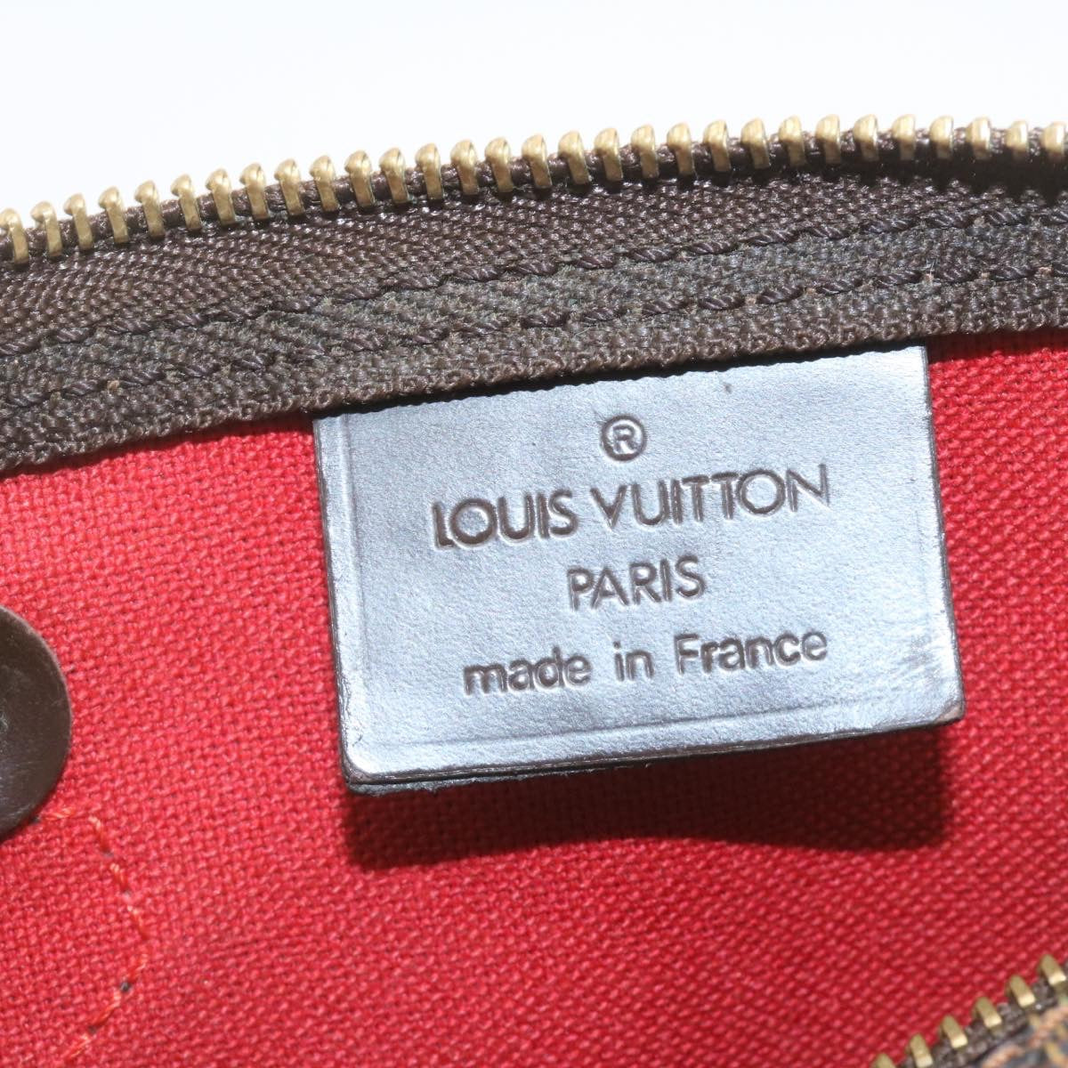 LOUIS VUITTON Damier Ebene Mini Speedy Hand Bag SP Order LV 23260S